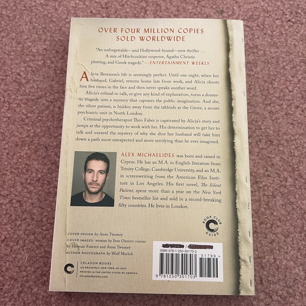 NEW Book The Silent Patient by Alex Michaelides - Picture 3 of 5
